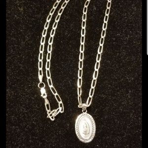 Mexican silver necklace